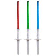 Star Wars Inspired Design Light Sabre Cupcake Decoration Toppers Sticks Picks Set for Children Birthday Party,... N2