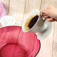 【3packs Set】cotton Coffee Paper Filter, White, Favorite Coffee Stf-01e [Total 180 Seets] Made in Japan [Import... N2