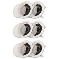 Acoustic Audio CS-IC52-3PR 200 Watt 5.25&quot; 2-Way Home Theater In-Wall/Ceiling Speakers (3-Pair)