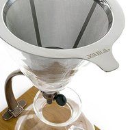 Yama Silverton Hot or Cold Coffee Dripper, Copper/Wood 18 oz. by Yama N2