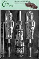 Cybrtrayd S004 Sports Chocolate Candy Mold, Hockey Player