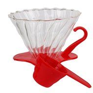 Ocathnon VDG-02B V60 Glass Coffee Dripper Clever Coffee Filter 300ML (Flannel Filtering bag is included) Glass... N26
