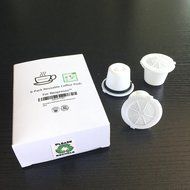 Box of 6 ValueCafe Brand Reusable Refillable Pod for Nespresso N6
