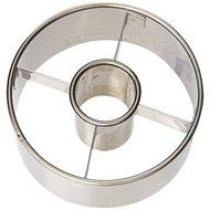 Ateco 3-1/2-Inch Stainless Steel Doughnut Cutter, Slices Easily Through Dough, New