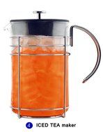 GROSCHE Madrid French Press Coffee Maker, Tea Press & Coffee Press 8 cup 34 oz 1L with German Glass N19