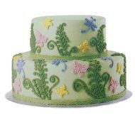 Fern Butterfly Silicone Cake Mould N4
