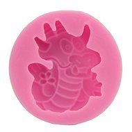 Let'S Diy Dragon King Cake Chocolate Silicone Moulds for Jelly Jello Ice Sugar Fondant Soap Molds Cooking Tools N3