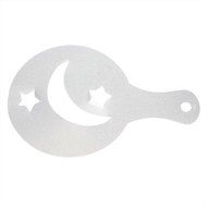 VANKER 16Pcs Latte Art Cappuccino Coffee Barista Stencils DIY Decoration Tool N3