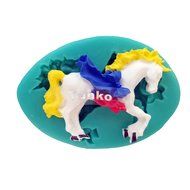 Yunko Carousel Horse Cake Decorating Tools Silicone Fondnt Mold Chocolate Candy Sugar Mould Unicorn Shape N2