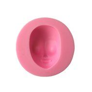 Yunko Alien Face Shaped 3d Silicone Cake Fondant Mold Sugarcraft Cake Decoration Tools