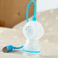 Silicone Diver Deep Tea Leaf Herbal Spice Strainer Filter Infuser Diffuser Bag-Light Blue N4