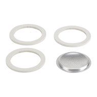 Bialetti Replacement Gasket and Filter For 3 Cup Stovetop Espresso Coffee Makers