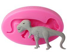 FOUR-C Fondant Molds Dinosaur Silicone Mould for Cupcake Color Pink N2