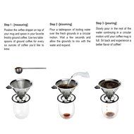 Stainless Steel Pour Over Coffee Cone Dripper With Cup Stand- Perfect for Manual Brewing - Ultra Fine Micro Mesh... N3