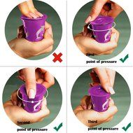 STYDDI 6 Pack Reusable K Cup,Refillable K-cup Mesh Coffee Filter(Single Cup) for Keurig 2.0 - Fits K300,K350,K40... N7