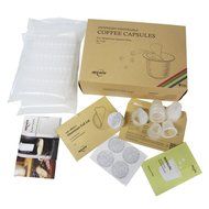 120 pcs Empty Disposable Nespresso Coffee Caspules (White) N13