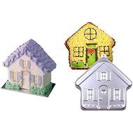 Aluminum House Cake Mold Bakeware Muffin Baking Pan Bread Mould N2