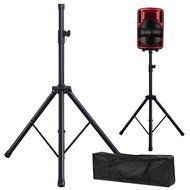 Topeakmart Pair of Pro Tripod DJ PA Speaker Stands Adjustable Height Stand w/ Carry Bag N3