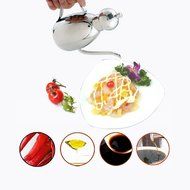 TecGeo(TM) 500ml Stainless Steel cucina Olive Oil Vinegar batcher Can Bottle Pot Kitchen Cook Tools set accessories... N3