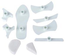 C-Pioneer Set of 9 Lady High-Heeled Shoe Plastic Sandal Fondant Cake Baking Mould Mold N2
