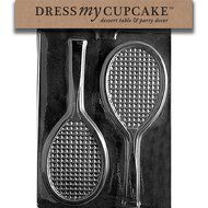 Dress My Cupcake Chocolate Candy Mold, Tennis Racquet