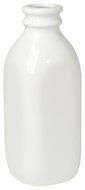 Now Designs Ceramic Milk Bottle, Small, White N5