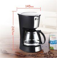 Royal- MD-208A American Style Fully Automatic Drip Coffee Machine Anti-dry Thermal Insulation Coffee Pot 0.6L
