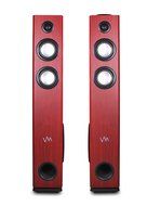 VM Audio EXAT31 Black Floorstanding Powered Bluetooth Tower Home Speakers Pair N12