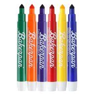 Bakerpan Food Coloring Markers, Standard Tip, Multi Colors, Set of 6 N2