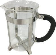 Wee's Beyond 7755 Brew-Fresh French Press Glass Coffee/Tea Maker, Clear/Glass N4