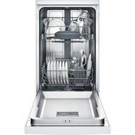 Bosch SPE53U52UC 18" 300 Series Energy Star Rated Dishwasher with 9 Place Settings in White N3