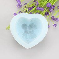 Y&amp;XL&amp;H Children And Kiss Shaped Soap Molds Mooncake Mould Fondant Cake Chocolate Silicone Mold, Decoration Tools... N2