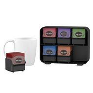 Mind Reader 'Clutch' 6 Drawer Tea Bag Holder, Black N15