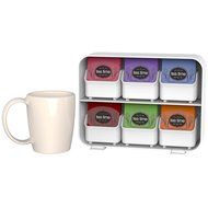 Mind Reader 'Clutch' 6 Drawer Tea Bag Holder, Black N17
