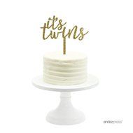 Andaz Press Baby Shower Acrylic Cake Toppers, Gold Glitter, Oh Baby, 1-Pack, Nautical Ocean Themed Party Decor... N82