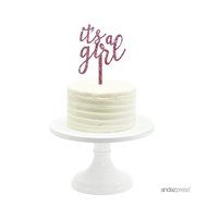 Andaz Press Baby Shower Acrylic Cake Toppers, Gold Glitter, Oh Baby, 1-Pack, Nautical Ocean Themed Party Decor... N85