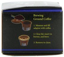 Cafejo Single Serve Reusable Filter for Keurig Capsule Brewers N3