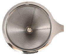 Stainless Steel Pour Over Coffee Maker, Filter Cone and Holder, Micro Filter Coffee Dripper and Brewer