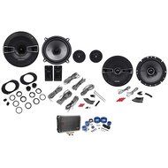 Kicker 41KSS674 6.75" 250W Component Speakers+200W Coaxials+Amplifier+Amp Kit N7