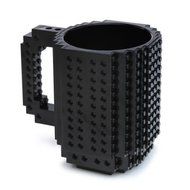 DIY Creative Building Blocks Plastic Coffee Cup Eco-friendly Colorful Cartoon Style Assembling Mugs As Toys 350ml... N3