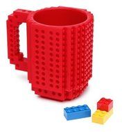 DIY Creative Building Blocks Plastic Coffee Cup Eco-friendly Colorful Cartoon Style Assembling Mugs As Toys 350ml... N4