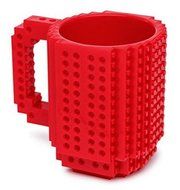 DIY Creative Building Blocks Plastic Coffee Cup Eco-friendly Colorful Cartoon Style Assembling Mugs As Toys 350ml... N5