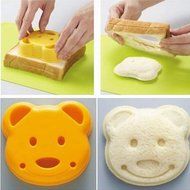 Clearlove DIY Bear Cookie Sandwich Toast Bread Pastry Cutter Maker Mold Mould Home Kitchen Tool