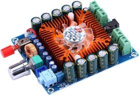 Yeeco TDA7850 Digital Audio Power Amplifier Ampli Board Hifi Stereo Audio Amplify 50W*4 Channel DC 12-16V AMP... N2