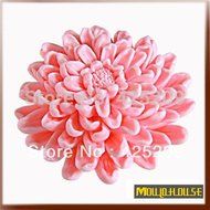Pinkie Tm 3D blooming chrysanthemums Flower Soap mold silicone molds,mold soap,candle molds, handmade DIY tools... N3