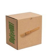 MyLifeUNIT Coffee Grinder Brush, Heavy Wood Handle &amp; Natural Bristles Coffee Grinder Cleaning Brush N3