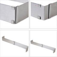 Hanperal Adjustable Square Stainless Steel Mousse Cake Square Cake Ring Bakeware Tool