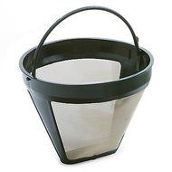 NRP Professional Norpro 551 Gold Cone No.4 Coffee Filter Coffeemakers Golden Black N2