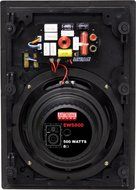 Earthquake Sound EWS800 Edgeless Series In-Wall Speakers (Black, Pair)