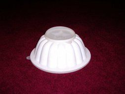 Tupperware Rare Vintage White Jello Mold